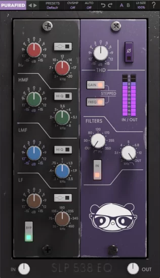 通道条EQ!Purafied SLP 538 EQ v1.0.1 WiN&MAC | 声音猎手