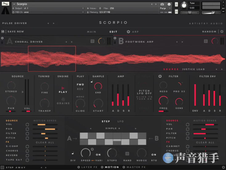 合成器循环音色库！Artistry Audio Scorpio v1.1 KONTAKT | 声音猎手