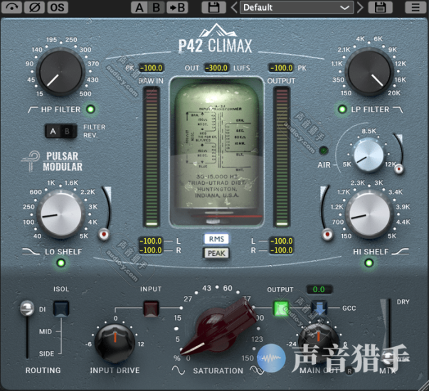 总线饱和效果器!Pulsar Modular P42 Climax Mod v5.5.0 WIN&MAC | 声音猎手