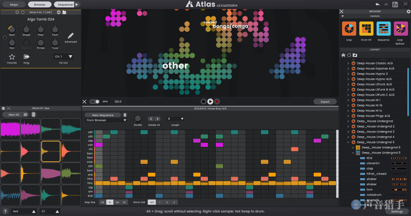 采样管理器！Algonaut Atlas v2.3.4 WIN版 + Algonaut Atlas 2 Factory Content | 声音猎手