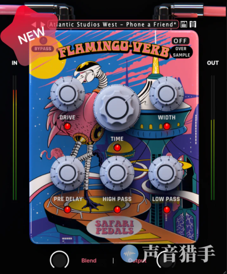 狂野混响效果器!Safari Pedals Flamingo Verb v1.13.6 WiN&MAC | 声音猎手