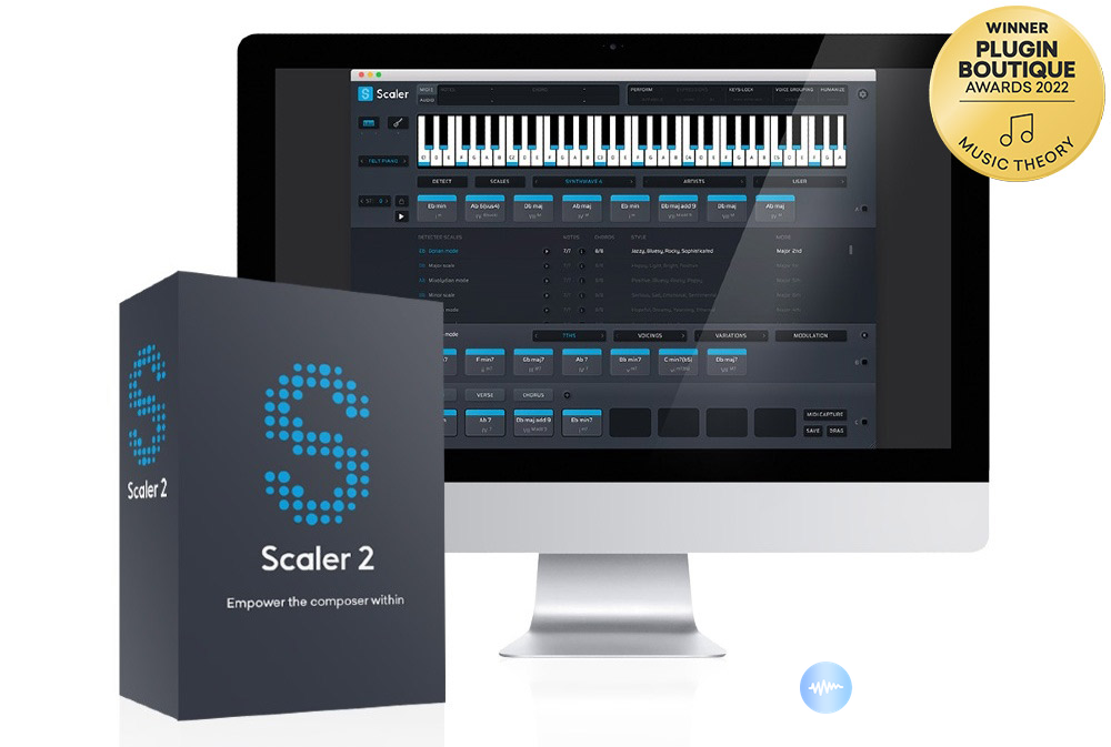 智能和弦写歌助手！Plugin Boutique Scaler 2 v2.8.1 Regged WIN&MAC | 声音猎手