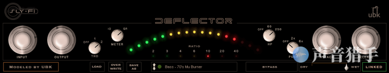 低音压缩效果器！Sly-Fi Digital Deflector v1.1.0 WIN版 | 声音猎手