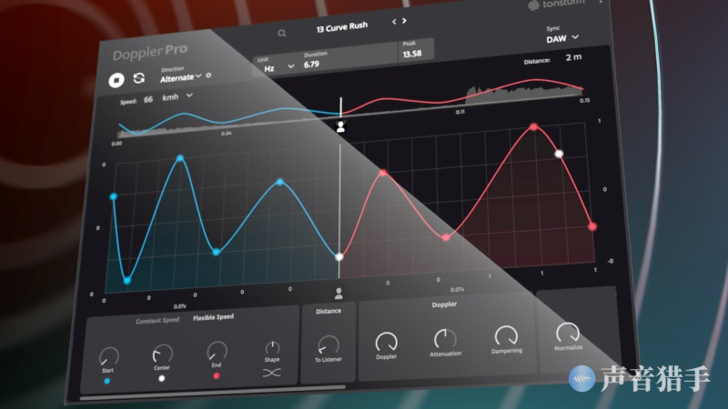 高级多普勒效果器！Tonsturm DopplerPro v1.0.0 WiN版 | 声音猎手