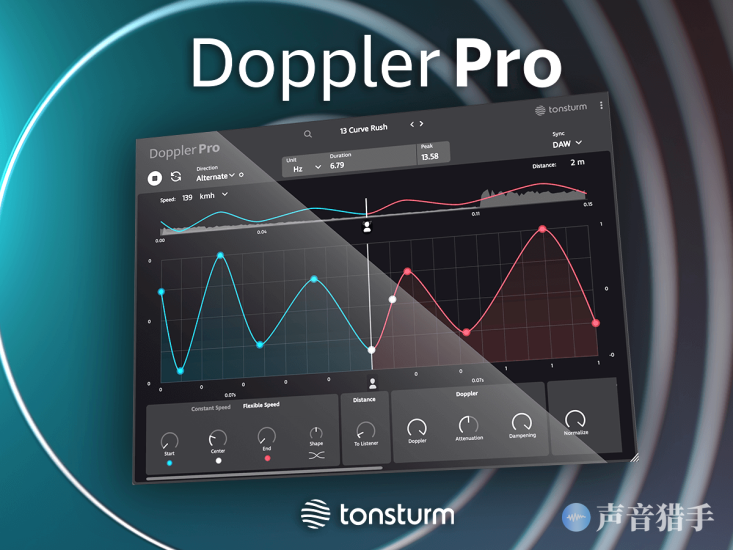 高级多普勒效果器！TONSTRUM DopplerPRO v1.0.0 WIN版 | 声音猎手