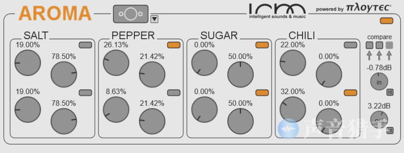 饱和效果器！ISM Aroma v1.2.0 WIN&MAC | 声音猎手