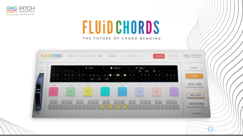 终极和弦滑音插件！Pitch Innovations Fluid Chords v1.4.3 WIN版 | 声音猎手