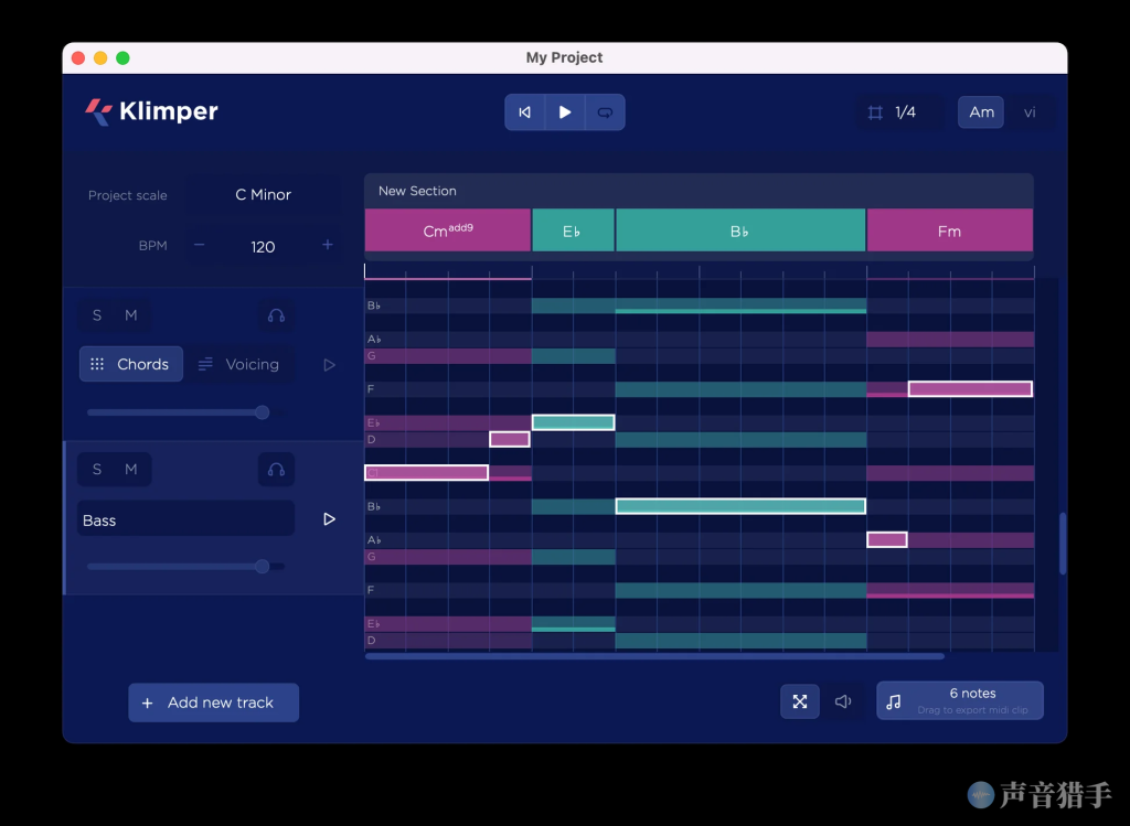 智能和弦旋律工具！Polydigm Klimper v2.1.0 WiN版 | 声音猎手