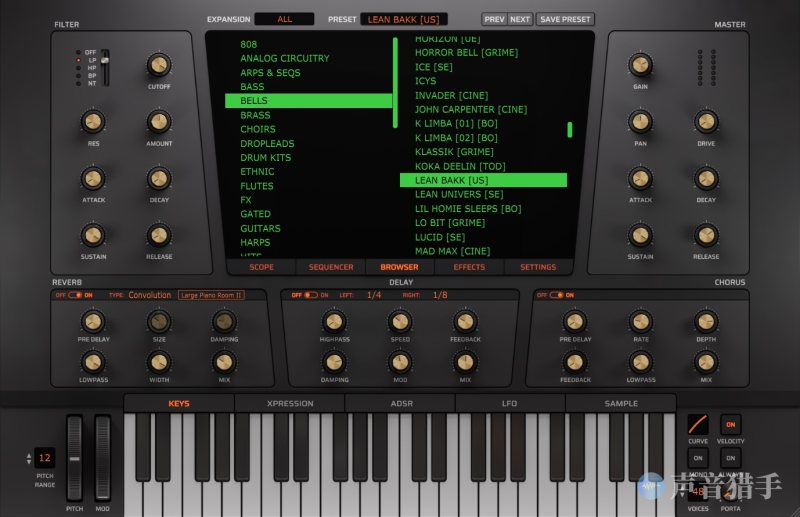 嘻哈合成器神器！Initial Audio Heat Up 3 v3.6.0 WIN&Library(主程序&音色库) | 声音猎手