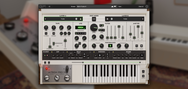 经典合成器！GForce Software M-Tron Pro IV v1.0.0 WiN版 | 声音猎手