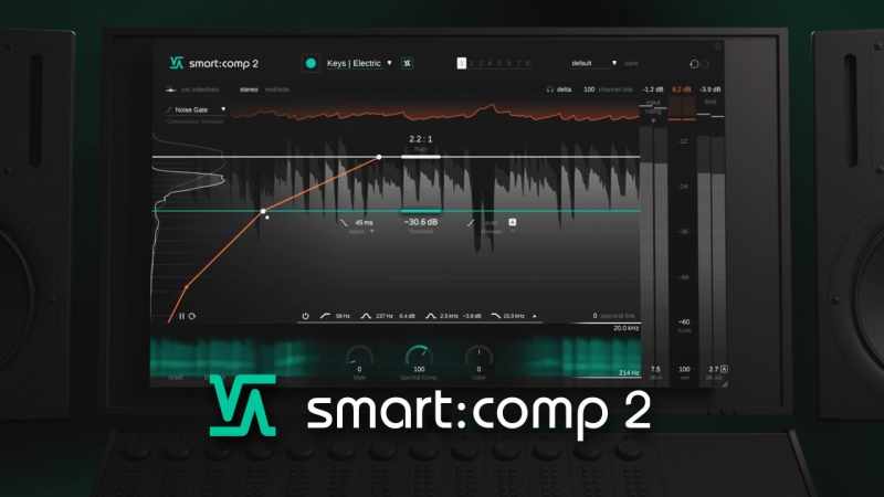 智能动态压缩效果器！Sonible Smartcomp 2 v1.0.3 WIN&MAC | 声音猎手