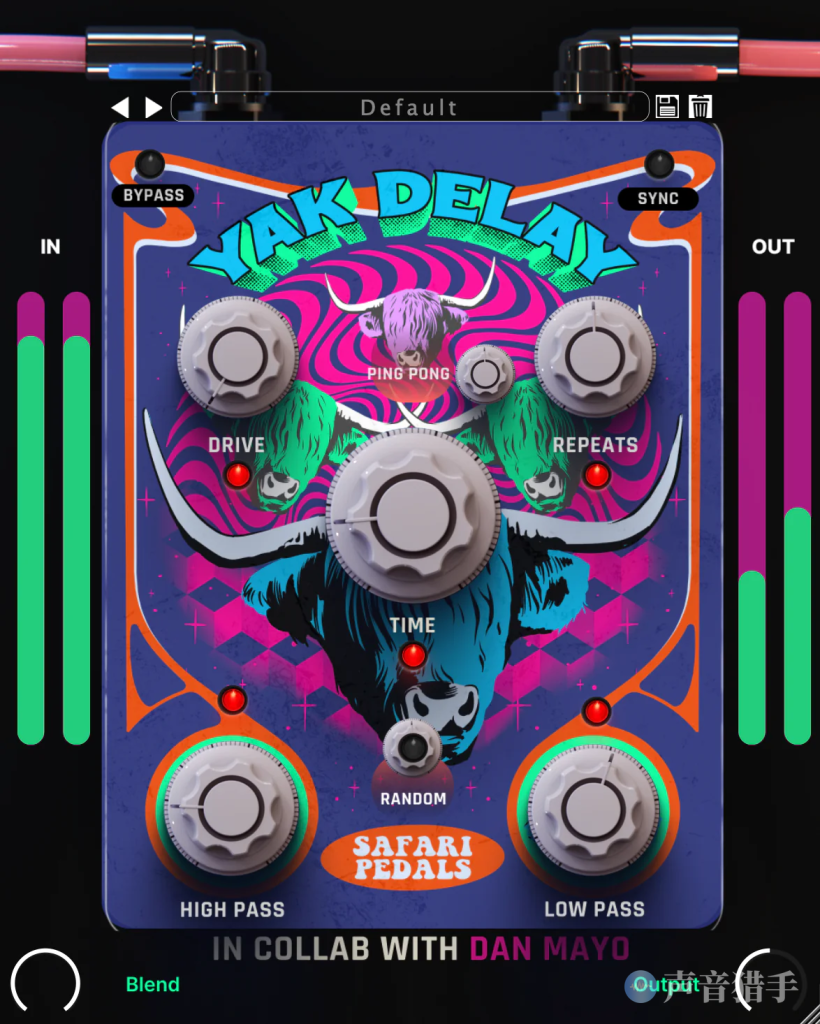 延迟小怪兽！Safari Pedals Yak Delay v1.3.54 WIN&MAC | 声音猎手