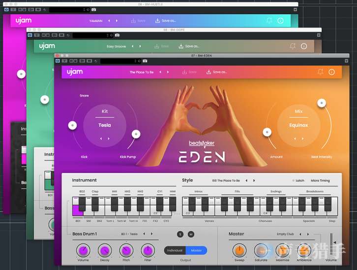 节拍套装！UJAM Beatmaker Bundle 2023.6 WIN版 | 声音猎手