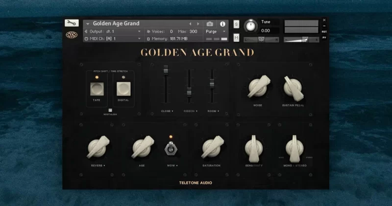 黄金时代原声钢琴！Teletone Audio Golden Age Grand KONTAKT | 声音猎手