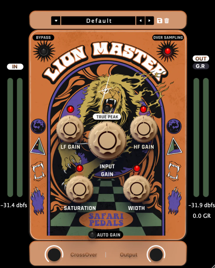 雄狮限制器插件！Safari Pedals Lion Master v1.5.72 WIN&MAC | 声音猎手
