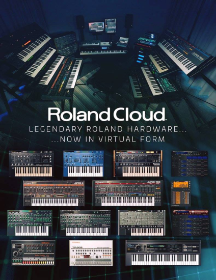 罗兰云硬件模拟合成器全家桶！Roland Cloud Synth Bundle 2023.08 WIN版 | 声音猎手