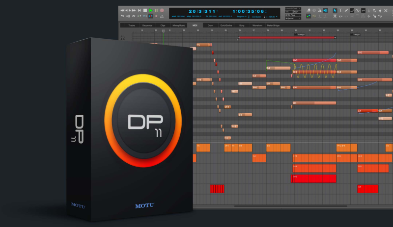 马头专业音乐制作软件！MOTU Digital Performer v11.22 WIN版 | 声音猎手
