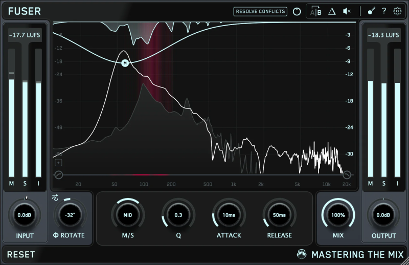 智能母带效果器！Mastering The Mix FUSER v1.0.0 WIN版 | 声音猎手