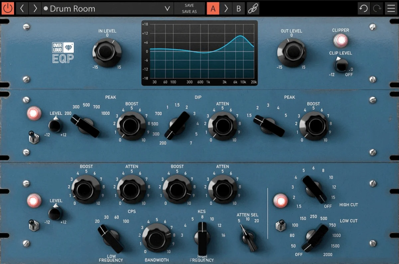 最真模拟均衡效果器!Overloud Gem EQP v1.0.3 WIN&MAC | 声音猎手