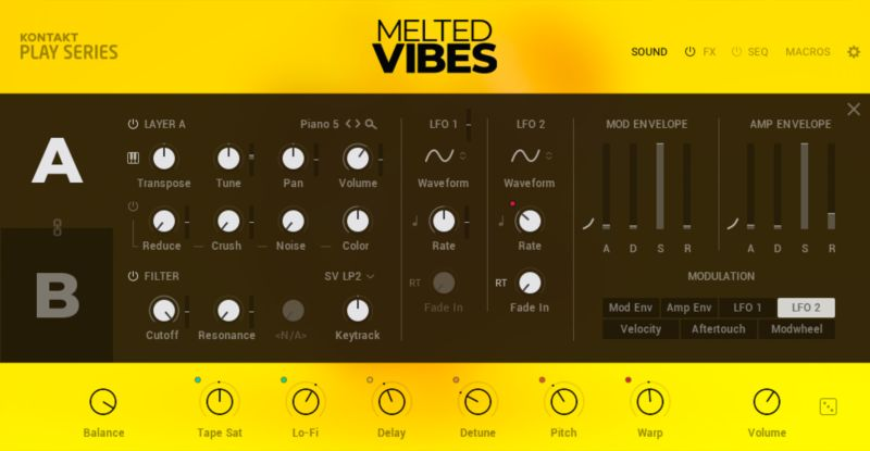 Play Series之神秘的边角料浪潮！Native Instruments Play Series Melted Vibes v2.0.0 KONTAKT | 声音猎手