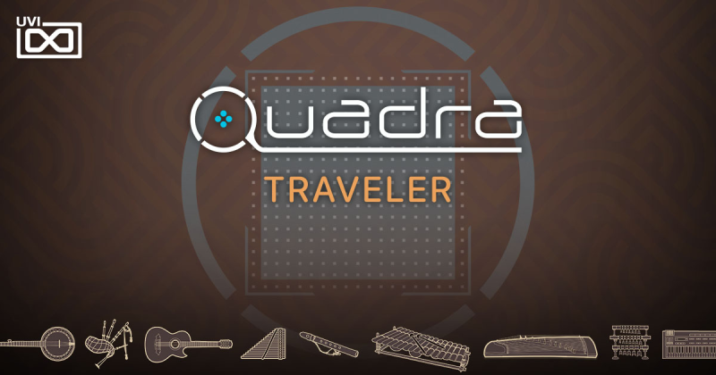 世界民族乐器合集！UVI Soundbank Quadra Traveler v1.0.1 WIN版 | 声音猎手