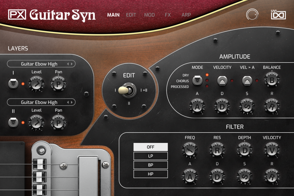 吉他合成器！UVI Soundbank PX Guitar Syn v1.0.0 WIN版 | 声音猎手