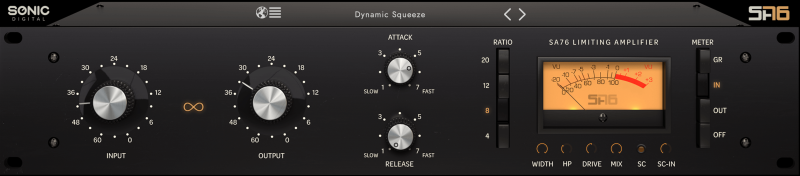 经典复刻1176压缩效果器！Sonic Academy SA76 v1.0.0 WIN版 | 声音猎手