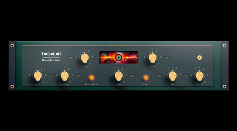 硬件模拟混响效果器!Tegeler Audio Manufaktur Raummaschine v1.1.8 WIN版 | 声音猎手