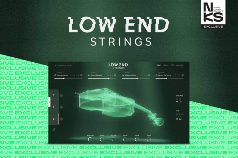 低音弦乐组音色库！Native Instruments Low End Strings KONTAKT | 声音猎手