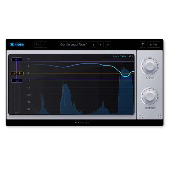 智能人声响度效果器！Nuro Audio Xrider v1.0.1 WIN版 | 声音猎手