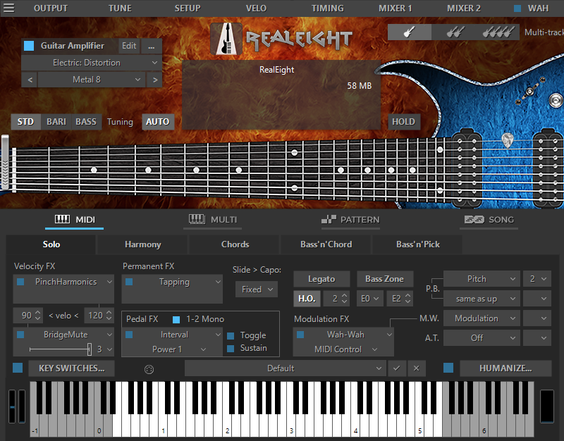 虚拟电吉他手6！MusicLab RealEight 6 v6.1.0.7549 WIN版 | 声音猎手