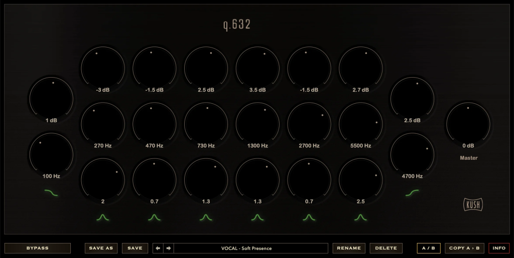 图片[1] | 母带均衡器！Kush Audio Q 632 v1.0.1 WIN版 | 声音猎手