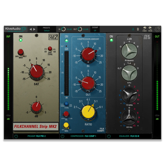 70年代硬件通道条模拟效果器！Kiive Audio Filkchannel Strip MK2 v1.0.0 WIN&MAC | 声音猎手