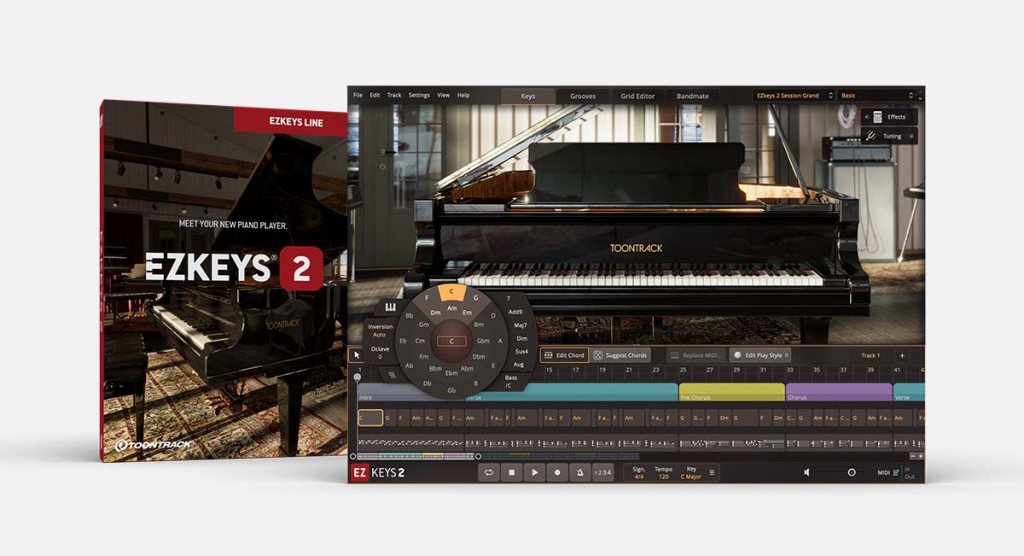 自动钢琴音源2代完整版！Toontrack EZkeys v2.0.3 WIN&MAC&完整扩展包音色库（2024新年整合版） | 声音猎手