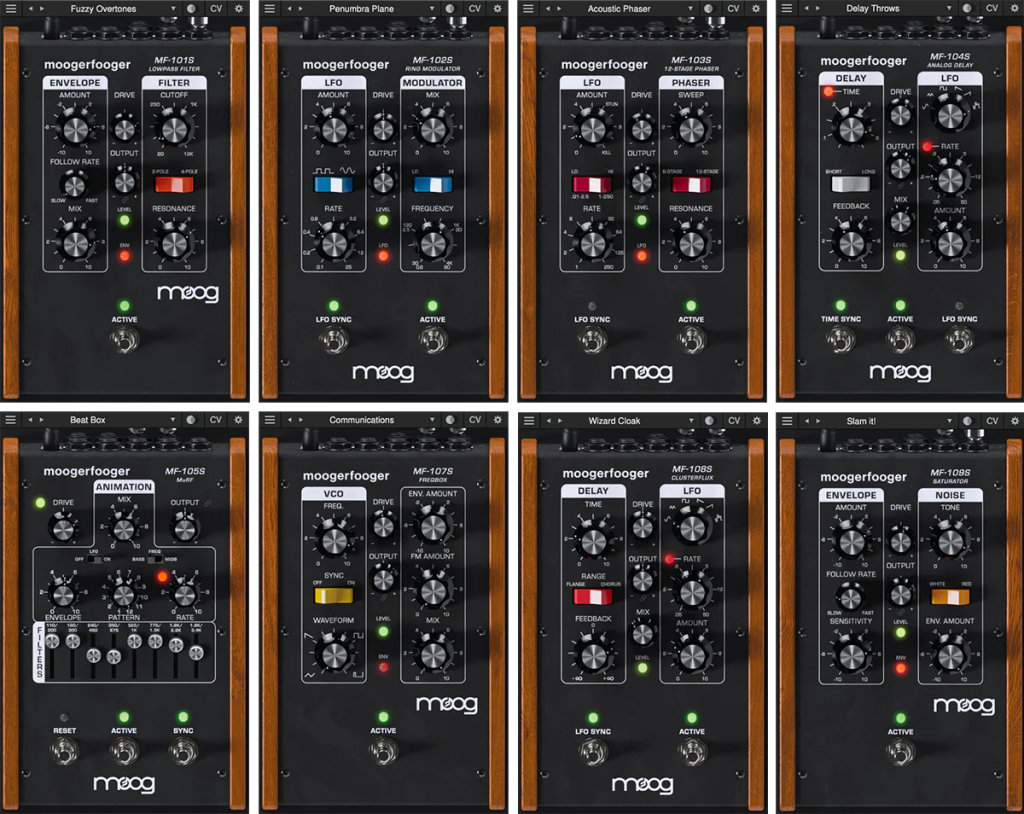 传奇效果器套装！Moog Music Moogerfooger Effects Plugin Bundle v1.2.0 WiN版 | 声音猎手