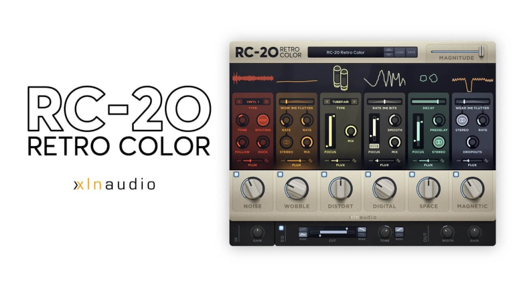 复古创意效果器！XLN Audio RC-20 Retro Color v1.3.5.1 WIN&MAC | 声音猎手