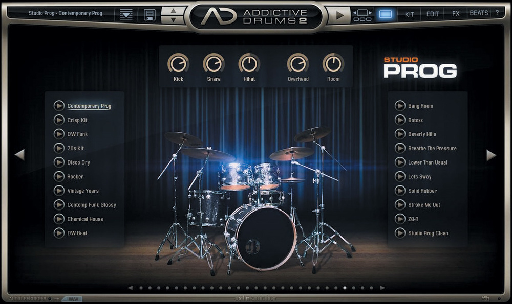 专业鼓点音源升级！XLN Audio Addictive Drums 2 Complete v2.3.5.4 WIN版 | 声音猎手