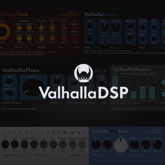 超级混响合集!ValhallaDSP bundle 2023.12 macOS(支持intel & M系列) | 声音猎手