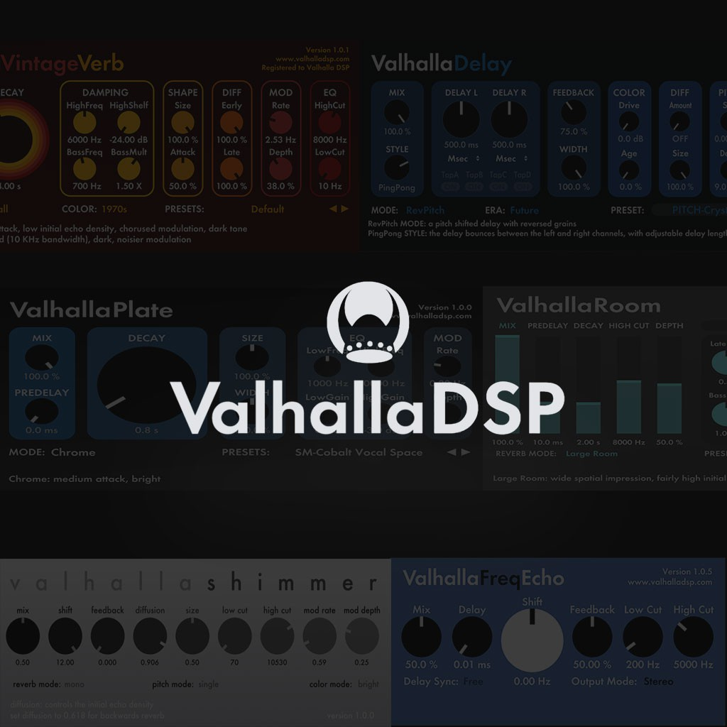 超级混响合集！ValhallaDSP bundle 2023.12 macOS（支持intel & M系列） | 声音猎手