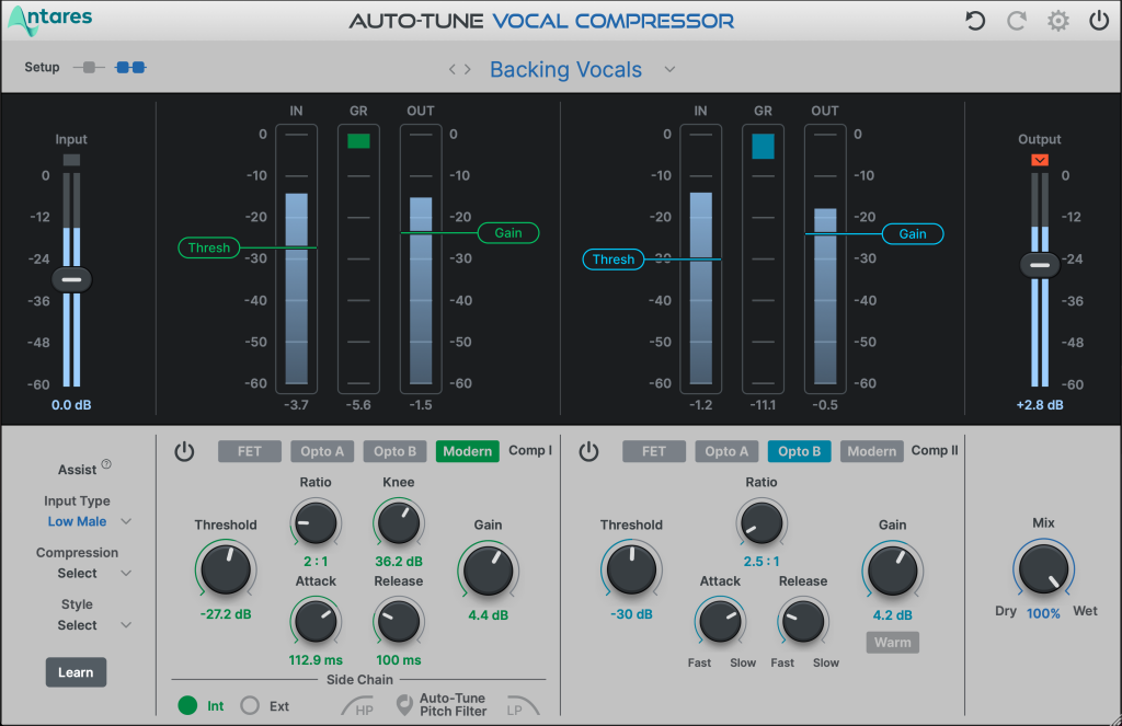 智能人声压缩效果器！Antares Auto-Tune Vocal Compressor v1.0.1 WIN版 | 声音猎手