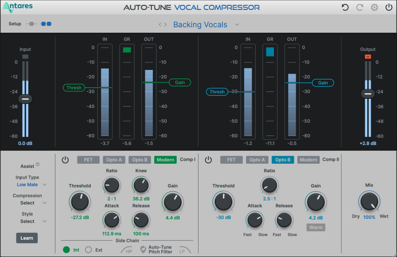 智能人声压缩效果器!Antares Auto-Tune Vocal Compressor v1.0.1 WIN版 | 声音猎手
