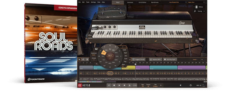 EZkey2扩展库之Roads灵魂钢琴！Toontrack Soul Roads EKX v1.0.0 WIN&MAC | 声音猎手