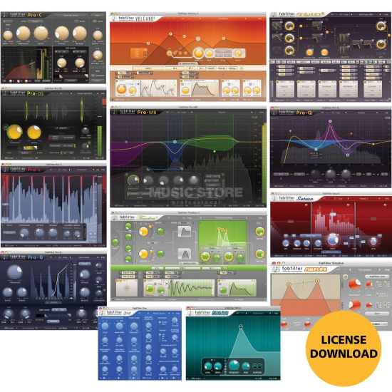 全新肥波2024版!FabFilter Total Bundle v2024.02.05 WIN&MAC | 声音猎手