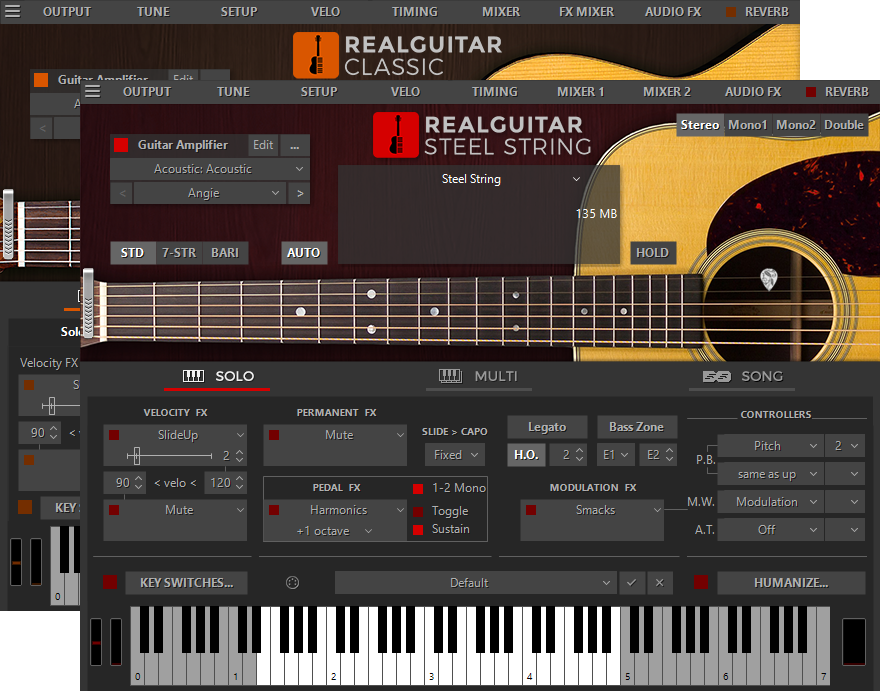 经典写歌木吉他音源！MusicLab RealGuitar 6 v6.1.0.7549 WIN版 | 声音猎手