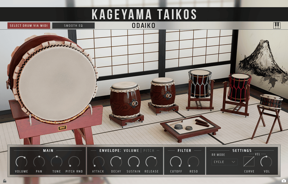 专业太鼓音色库！Impact Soundworks Kageyama Taikos v1.6 KONTAKT | 声音猎手