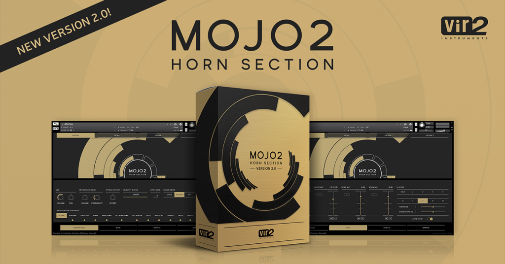 全新流行铜管2代！Vir2 MOJO 2 Horn Section v2.0 KONTAKT | 声音猎手