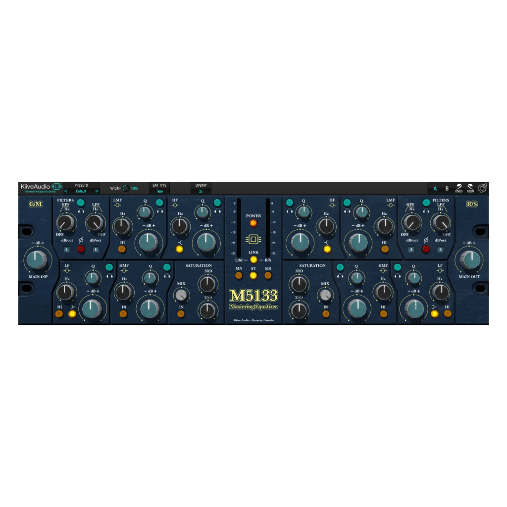 传奇母带建模均衡效果器！Kiive Audio M5133 Mastering Equalizer v1.0.0 WIN&MAC | 声音猎手