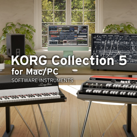 KORG键盘模拟合成器全套！KORG Collection 5 v5.0.5 WIN&MAC（附安装教程） | 声音猎手