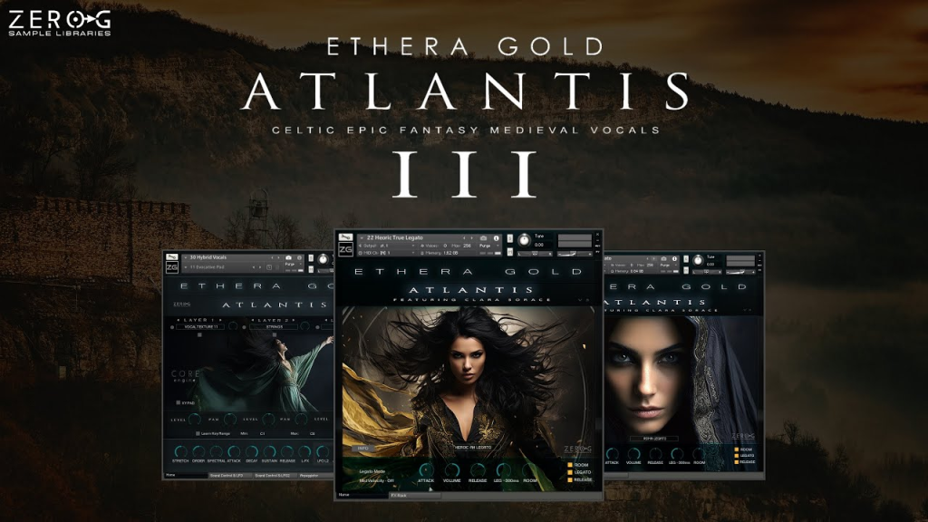 专业电影女声合唱音源！Zero-G Ethera Gold Atlantis 3 KONTAKT | 声音猎手