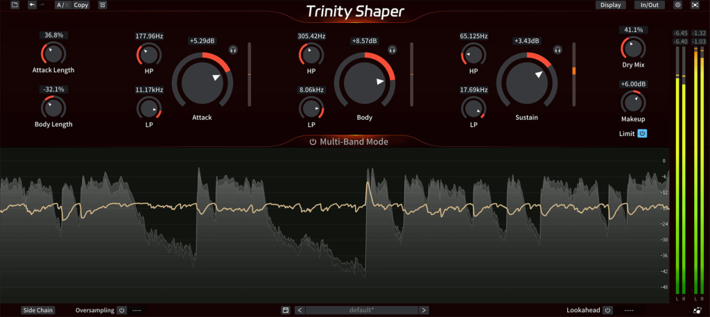 插件联盟系列多频段瞬态塑形插件！Plugin Alliance TBTECH Trinity Shaper 1.0.0 WIN&MAC | 声音猎手